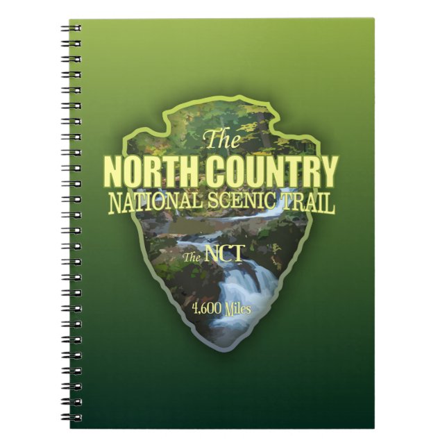North Country Trail (arrowhead) Notebook (Front)