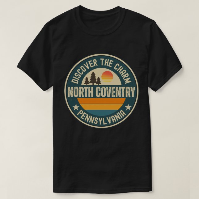 North Coventry, Pennsylvania T-Shirt (Design Front)