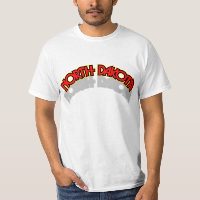 North Dakota arc shirt F/B (Front)