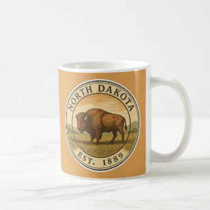 North Dakota Bison Mug