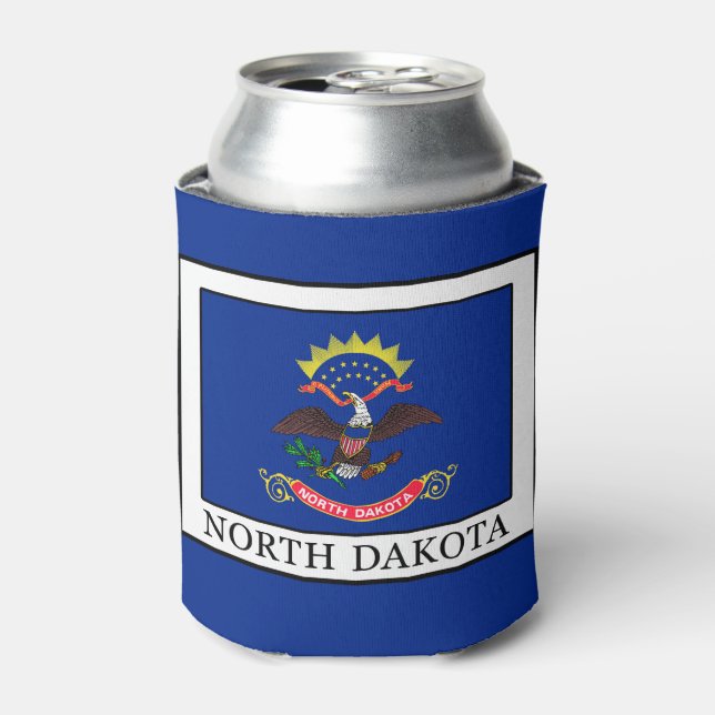 North Dakota Can Cooler (Can Front)