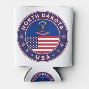 North Dakota Can Cooler