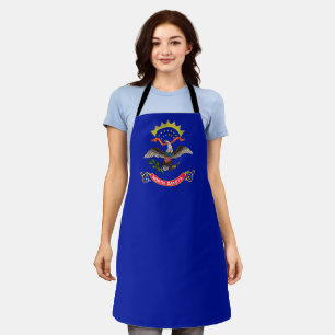 North Dakota flag Apron