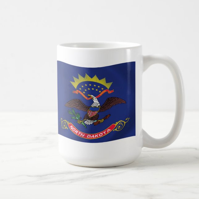 North Dakota Flag Mug (Right)