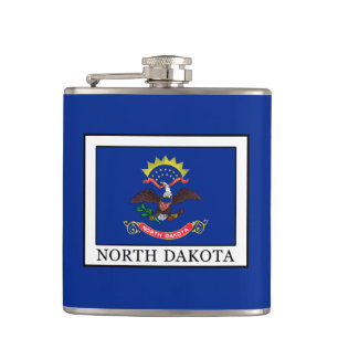 North Dakota Hip Flask