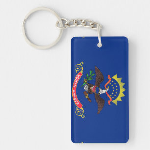 North Dakota Keychain