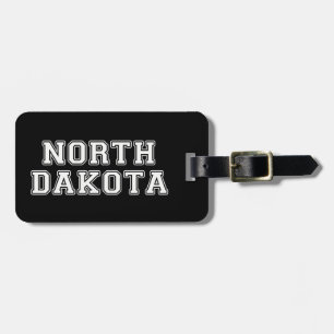 North Dakota Luggage Tag