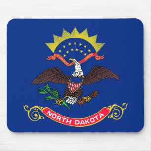 North Dakota Mouse Pad