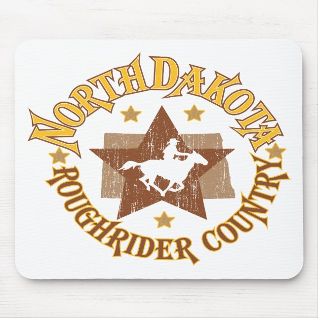 North Dakota Mouse Pad (Front)