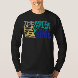 North Dakota Nd Us State Shape Motto T-Shirt
