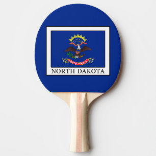 North Dakota Ping Pong Paddle