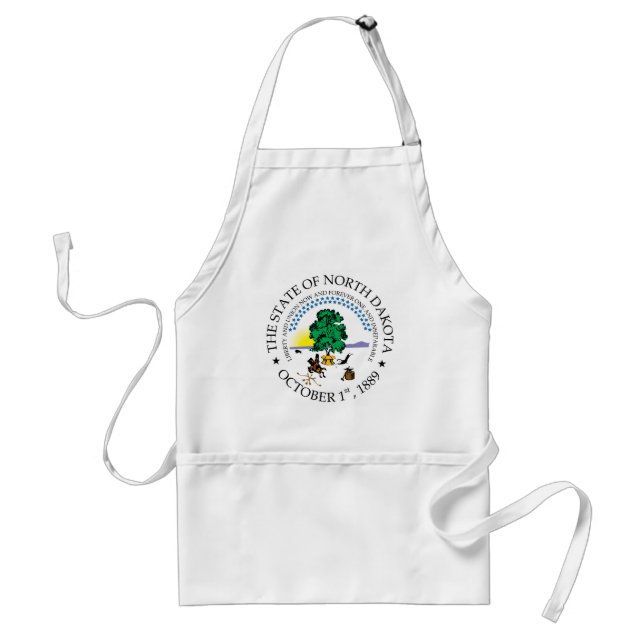 North Dakota sign Standard Apron (Front)