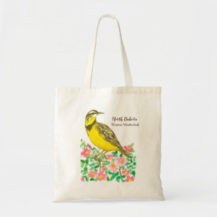North Dakota State Bird Western Meadowlark Tote Bag