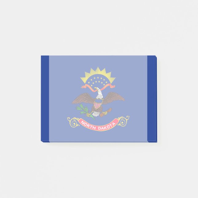 North Dakota State Flag Design Post-it Notes (Front)