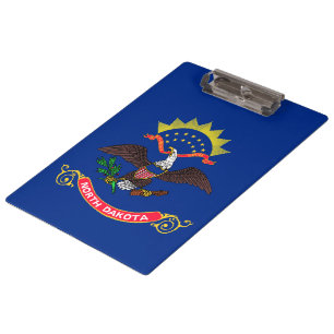 North Dakota State Flag (North Dakotan) Clipboard