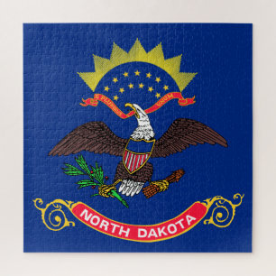 North Dakota State Flag (North Dakotan) Jigsaw Puzzle