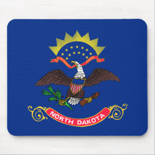 North Dakota State Flag (North Dakotan) Mouse Pad