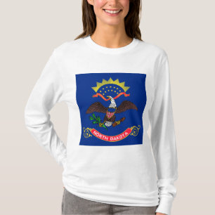 North Dakota State Flag (North Dakotan) T-Shirt