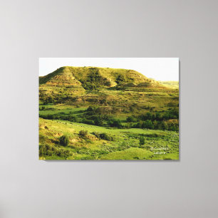 North Dakota Summer Landscape1 Canvas Print