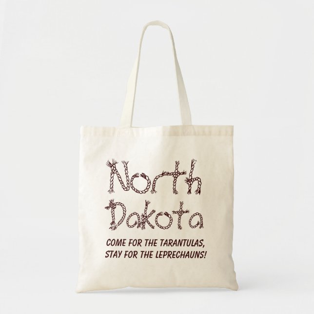 North Dakota Tote Bag (Front)