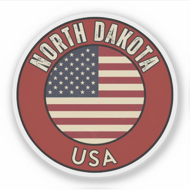 North Dakota United States of America (Front)
