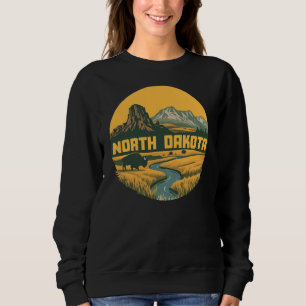 North Dakota United States of America Sweatshirt