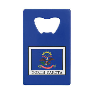 North Dakota Wallet Bottle Opener