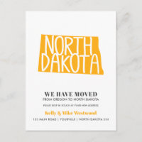 NORTH DAKOTA We've moved New address New Home 