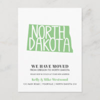 NORTH DAKOTA We've moved New address New Home 