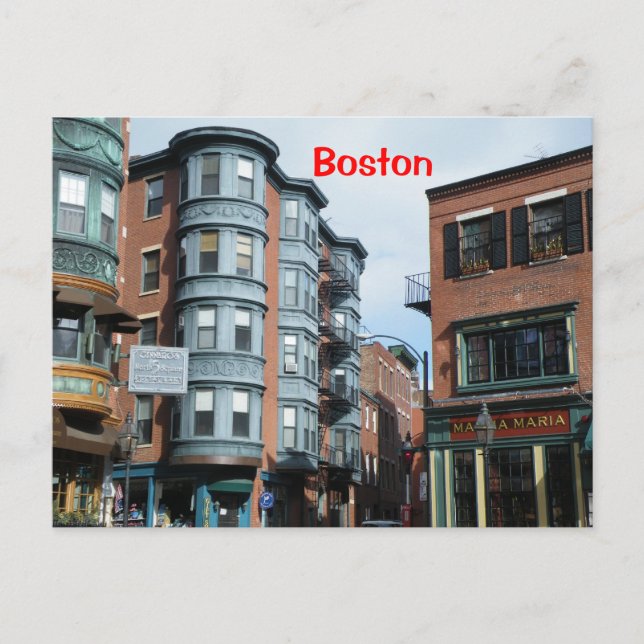 North End Postcard (Front)