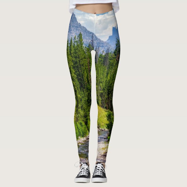 North Fork Shoshone River Leggings (Front)