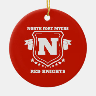 North Fort Myers High School Alumni Ceramic Ornament