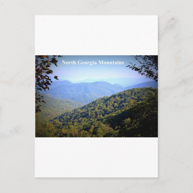 NORTH GEORGIA MOUNTAINS POSTCARD (Front)