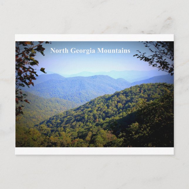 NORTH GEORGIA MOUNTAINS POSTCARD (Front)