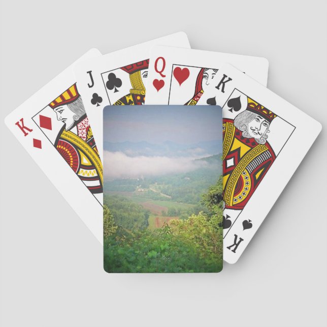 North Georgia Mountains, USA Playing Cards (Back)