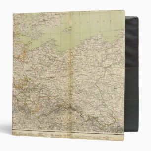 North Germany Atlas Map Binder