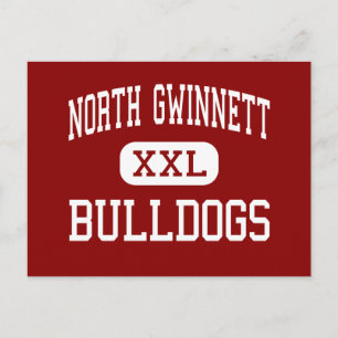 North Gwinnett - Bulldogs - High - Suwanee Georgia Postcard
