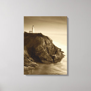North Head Lighthouse Fort Canby State Park, WA Canvas Print