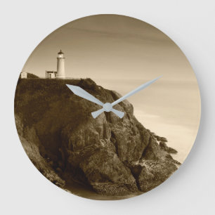 North Head Lighthouse Fort Canby State Park, WA Large Clock