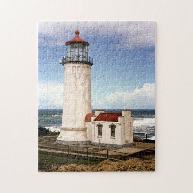 North Head Lighthouse, Washington Jigsaw Puzzle (Vertical)