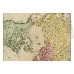 North Hemisphere map