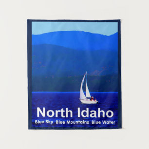 North Idaho Blue Tapestry