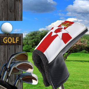 North Ireland Golf Covers, Irish Ulster Flag Head Cover