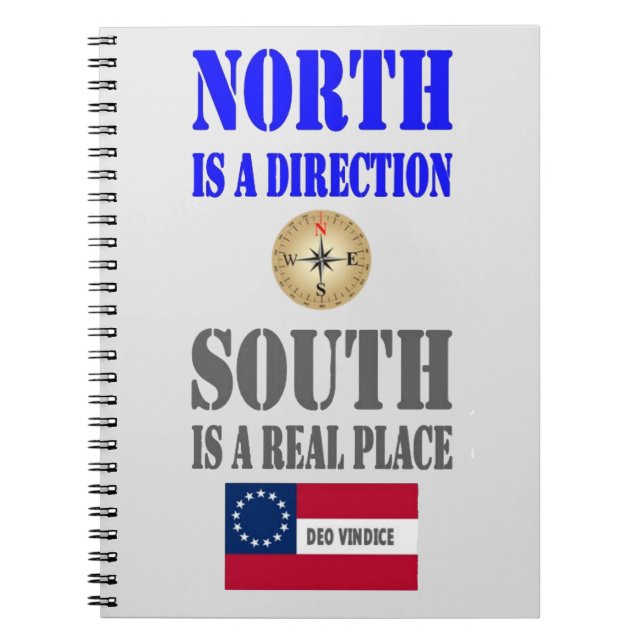 NORTH IS A DIRECTION NOTEBOOK (Front)