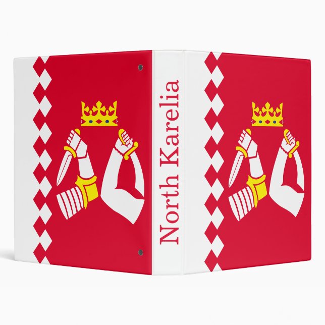 North Karelia Flag Binder (Background)