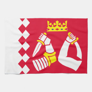 North Karelia Flag Kitchen Towel