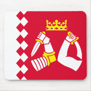 North Karelia Flag Mouse Pad