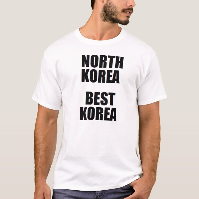 NORTH KOREA, BEST KOREA T-Shirt (Front)