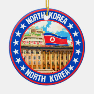 North Korea Ceramic Ornament