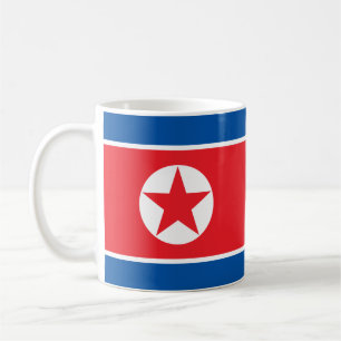 North Korea Flag Coffee Mug